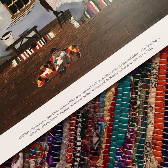 “Interior”by Horace Pippin (unframed 11x14 print) - Picture 2 of 4